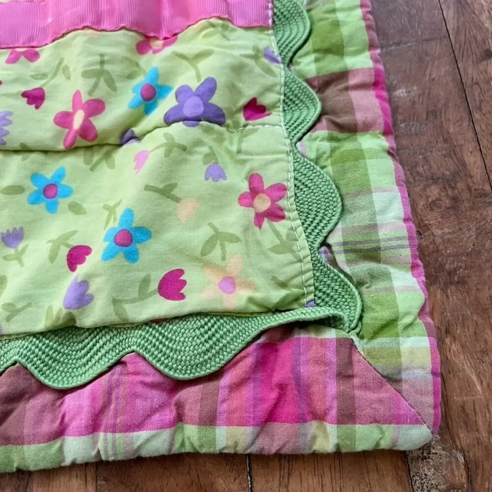 Circo Floral Patchwork Quilted Standard Size Pillow Shams